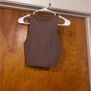 Light Brown Cropped Tank